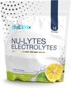 NuEthix 処方 NU-LYTES 電解液加水パック、ゼロカロリー、ゼロ糖、ゼロカラブ、非GMO、電解液粉末パック、グリコゲン補充、15サービング(レモンライム)