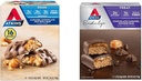 Atkinsのキャラメル チョコレート ナット ロールスナック バー、蛋白質の軽食、繊維で高い、2g砂糖、16の計算及びEndulgeのチョコレート キャラメルのムース バー、デザートのお気に入り、1g砂糖、繊維で高い、5の計算