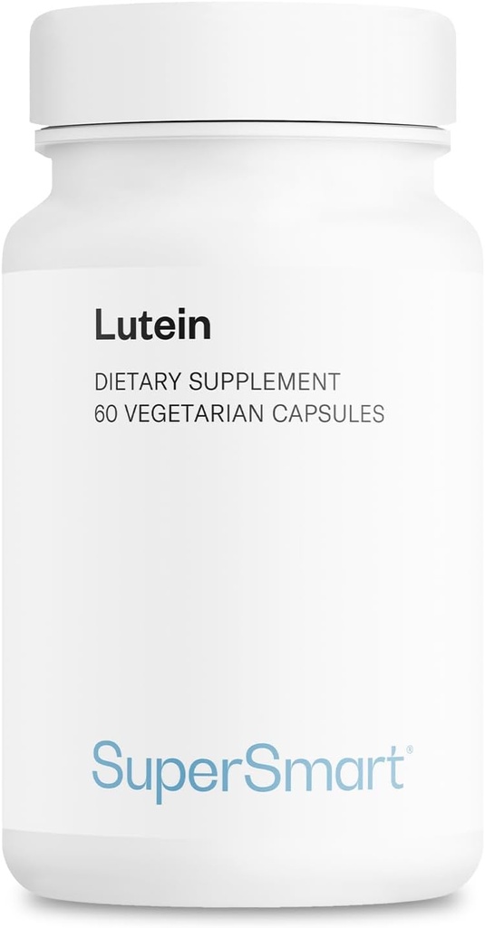 スーパースマート - 1日あたりルテイン20mg - マリーゴールドエキス25% - アイケアサプリメント - 100%ナチュラル|非GMO&グルテンフリー - 60ベジタリアンカプセル