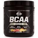 PMDスポーツBCAAは、パフォーマンスと回復のためのおいしいアミノ酸ドリンクミックスを充電 - ワークアウトと毎日のエネルギーのための筋肉機能を増やす - サワーピーチリング(30サービング)
