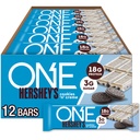 1つの蛋白質棒、Hersheyのクッキーの'n'のクリーム、18g蛋白質および3g砂糖、パントリのステープル、2.26のoz (12の計算)とグルテンフリー
