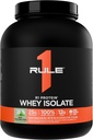 ルール1 R1タンパク質 Whey Isolate - ワークアウトの回復(5ポンド*、ミントチョコレートチップ)のための分離&加水分解ソースから25gタンパク質&6g BCAAと排他的に