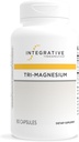 Integrative Therapeutics Tri-Magnesium - 細胞エネルギーとエネルギー代謝をサポート* - 心と神経の健康サポートのためのマグネシウムサプリメント* - 乳液フリー&グルテンフリー - 90カプセル(90のサービング)