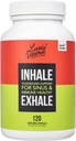 ライブリービタミン株式会社 Inhale Exhale - カルムアレルギー - かゆみのある水目 - アレルギー症状救済 - 鼻の混雑 - 明確な呼吸 - アレルギー反応 - 咳 - くしゃみ - 120カプセル