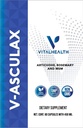 Vital Health V-Asculax 循環サポート – 心の健康, 血流, 流体保持 & 動脈循環 – 魔法のヘーゼルと天然ハーブのフォーミュラ, ルー, アーティチョーク, ローズマリー, MSM & 馬尾