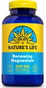Nature’s Life Renewing Magnesium 500 mg - Magnesium Citrate, Magnesium Malate, Magnesium Oxide Plus Vitamin B-6 - Muscles and Nerves Support - Lab Verified - 275 Servings, 275 VegCaps
