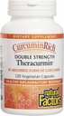 自然な要因 CurcuminRich の二重強さの Theracurmin - Curcumin の酸化防止サポート補足-食事療法の補足の援助筋肉及び- 120 のベジタリアンのカプセル(120 のサービング)