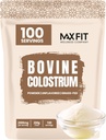 Colostrum Powder Supplement, Bovine Colostrum Powder, Powerful First Milk | Concentrated Easy to Mix Grass-Fed Gut Health Bloating Immunity Support Skin Hair 100 Servings (200g/7oz)