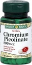 Nature's Bounty Mega Chromium ピコリネート 800 mcg錠 50 ea (パック 2)
