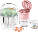 GloDealsの丸薬のオルガナイザー、丸薬の粉砕機、カッターおよびディバイダー