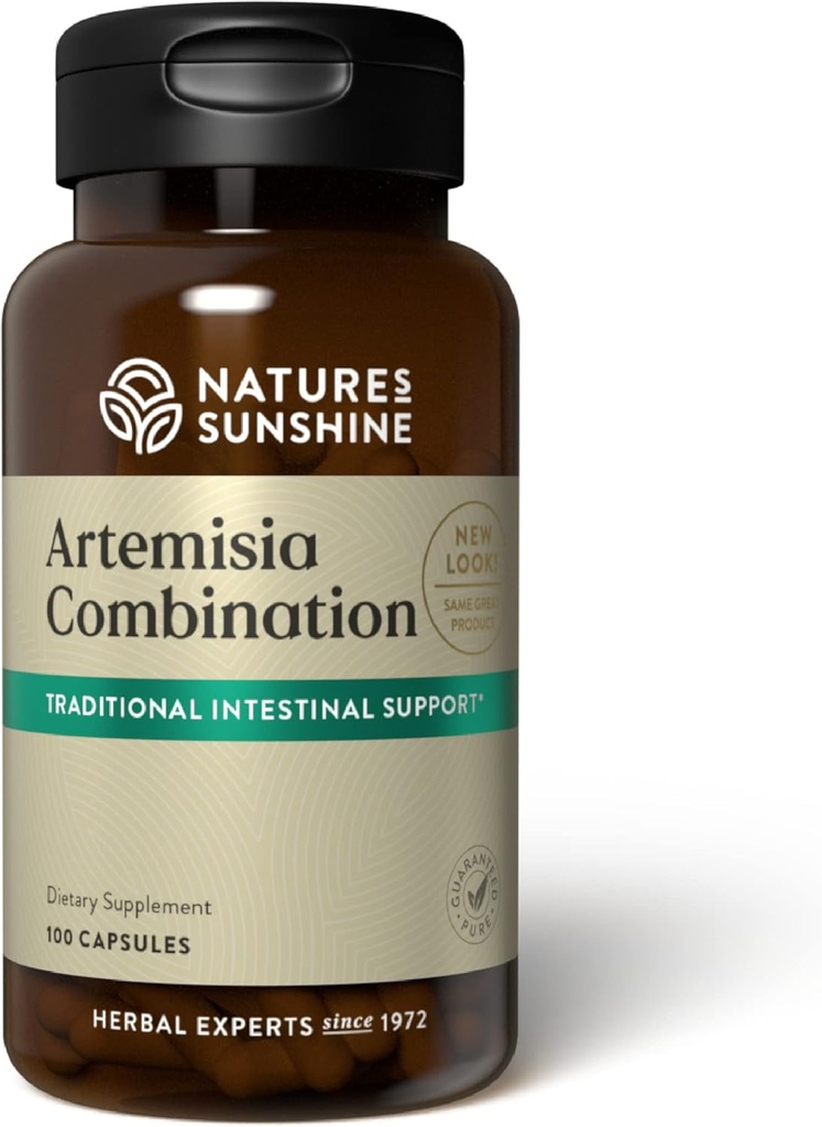 Nature's Sunshine Artemisiaコンビネーション、100キャップ、コーシャ