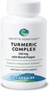 Earth's Splendor Turmeric Complex 500mg with Black Pepper, 90 Capsules - Supports Antioxidant Activity and Joint Health* - 1.5 Month Supply