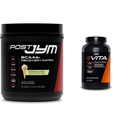 BCAA、グルタミン及びより多くの虹の貝の味+ Vita JYMとのJYM活動的なマトリックスのポストのトレーニングを掲示して下さい Athleteの25以上の主要な原料60のタブレットが付いているMultivitamin