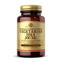ソルガーベジタリアンDHA 200mg - 50ベジタリアンSoftgels - 自然に供給オメガ3 - ビーガン、グルテンフリー、酪農場無料 - 50サービング