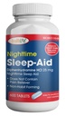 HealthPharmaの夜間睡眠援助、Diphenhydramine HCLの小冊子、25のmg (青い)、600の計算
