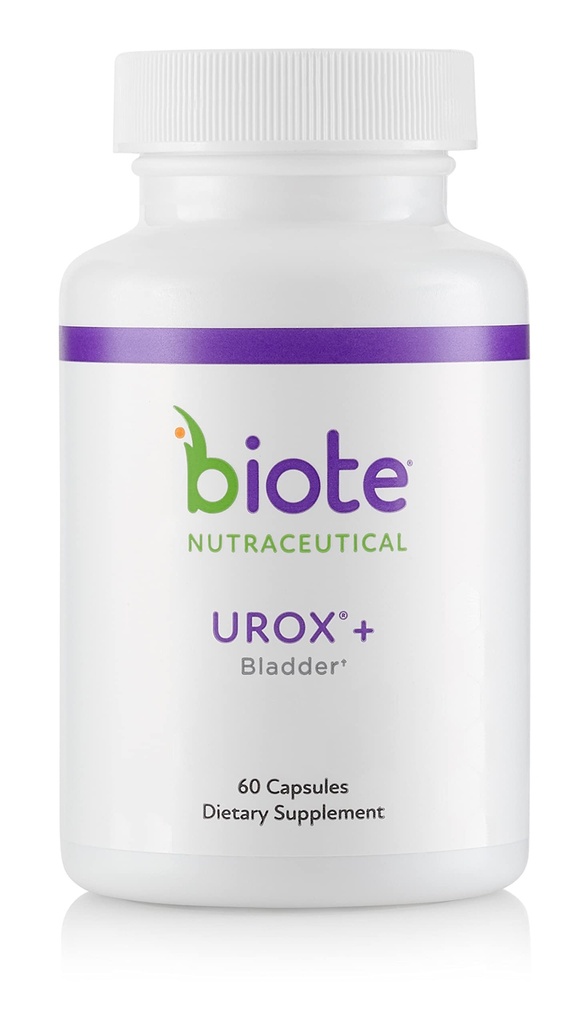 Biote Nutraceuticals - Urox + - 膀胱の健康(60カプセル)