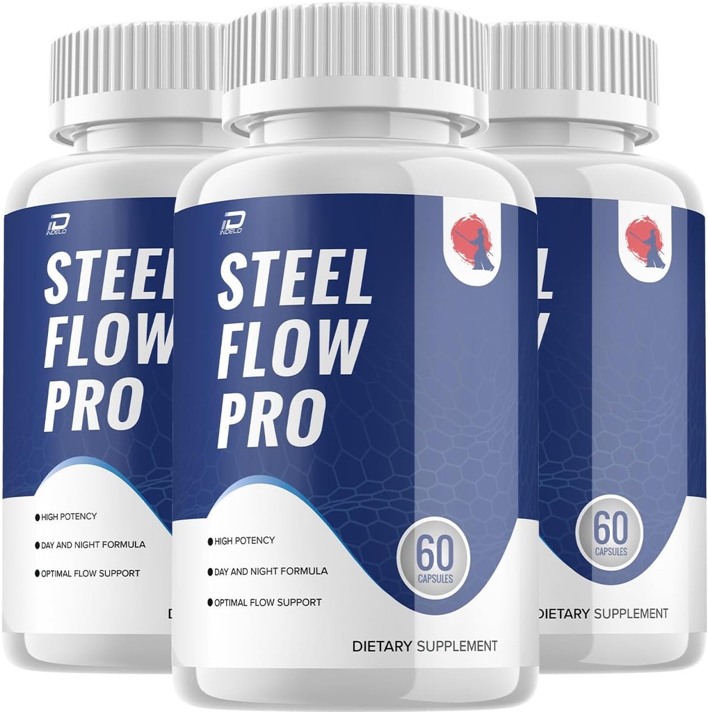人のためのスチールフロープロサプリメント – SteelFlowProアドバンストエナジーピル, SteelFlow Proは、男性の健康のサプリメントのためのまだフロープロを補います, レビュー (3 パック - 180 カプセル)