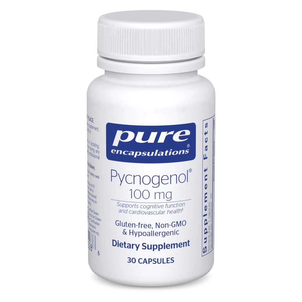 純粋なカプセル封入Pycnogenol 100のmgの 血管の健康を促進し、酸化防止サポートを提供するhypoallergenicの補足  30のカプセル