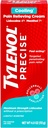 Tylenol Precise Cooling Numbing Cream, Maximum Strength 4% Lidocaine & 1% Menthol Topical Analgesic, Pain Relief Cream for Back, Muscle & Joint, Rollerball Applicator, Fast-Acting, Light Scent, 4 oz