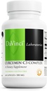 DAVINCI Labs Curcumin C3コンプレックス - 胆嚢機能と健康な肝臓をサポートするための栄養補助食品 - CurcuminoidsとBioperineフルーツエキス - グルテンフリー - 60ベジタリアンカプセル
