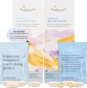 HealthyNest 2nd Trimester Prenatal Vitamin | Methylfolate、Choline、DHA、鉄、イノシトールによる胎児脳開発の妊娠サポート | 31 日の供給