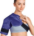 REVIX Shoulder Ice Pack Rotator Cuff Cold Therapy, Ice Packs for Injuries Reusable Gel for Shoulders Pain Relief, Bursitis and Swelling, Cold Compress Shoulder Ice Wrap