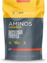Purbolics Aminos + Energy | Supports Recovery, Energy & Focus | 95mg of Caffeine, 0 Sugar & 60 Servings (Punch Out)