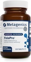 Metagenics FolaPro - L-5-MTHF Folate 1,330 mcg DFE - メチル化、ホモシステイン代謝と細胞の健康をサポート - 非GMO、グルテンフリー、ベジタリアン - 120錠