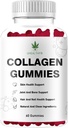 Collagen Peptides Gummies - Collagen Gummies with Peptides Type I II III V X Peptides for Hair Skin & Nails - Hydrolyzed Collagen for Women and Men (1)