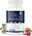 BrainSync Probioticサプリメント - 毎日のウェルネスとGut-Brainバランスをサポート - 3.6 Billion CFU - 30 Dissolvableタブレット、1ヶ月の供給