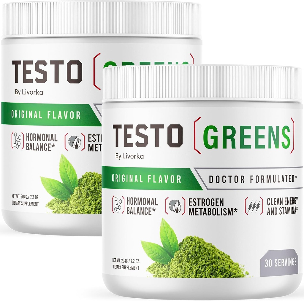 (2パック) Testo Greensパウダー - Testo Greens、 TestoGreensパウダー、 TestoGreens、 TestoGreensアドバンストフォーミュラ、 Testo Greensオールナチュラルフォーミュラ、 TestoGreensパウダーレビュー、60 2ヶ月間のサービング