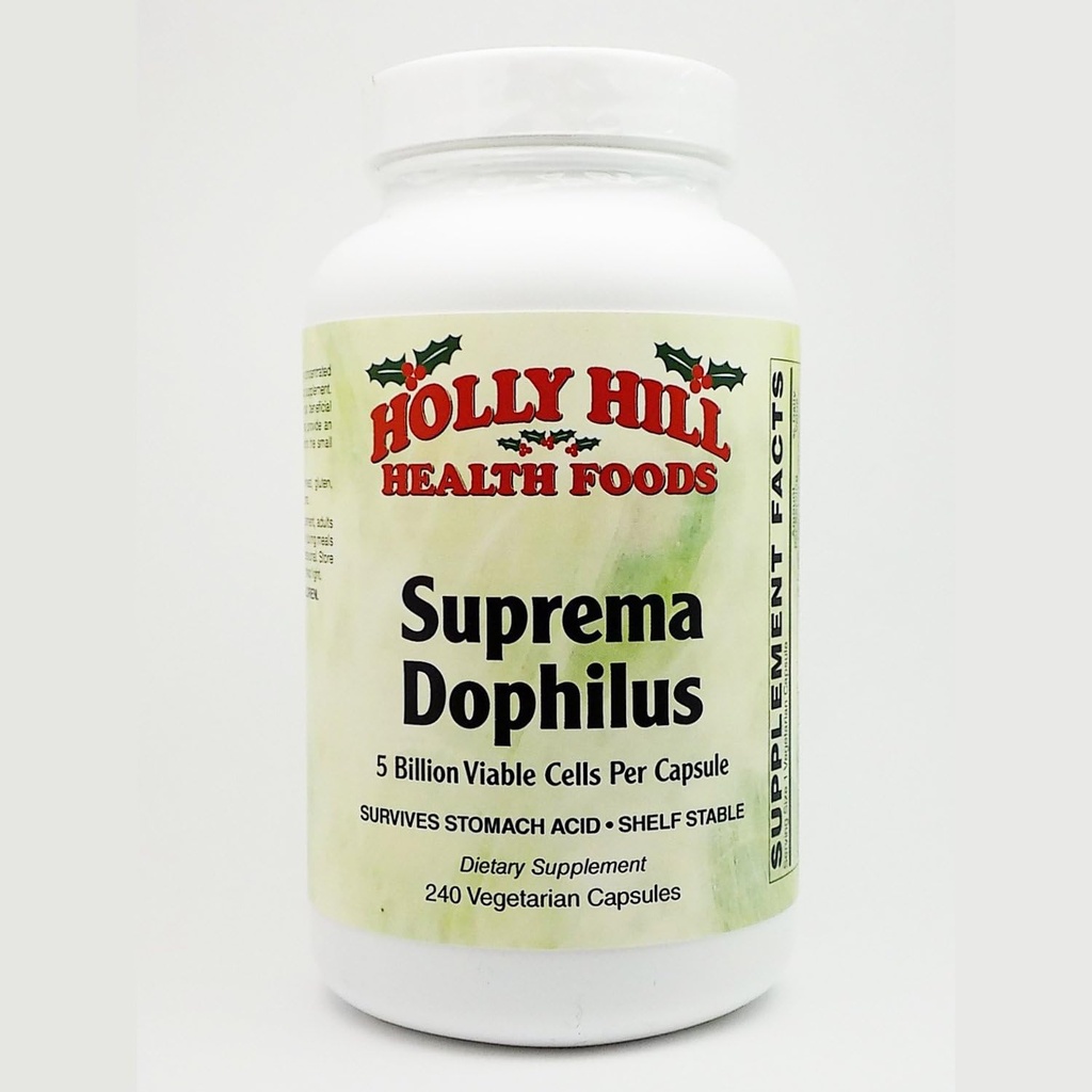 ホリーヒル健康食品、Suprema Dophilus、240 ベジタリアンカプセル