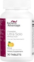 Bariatric Advantage - Chewable Ultra Solo Without Iron - Citrus - 30 Tablets (Pack of 1)