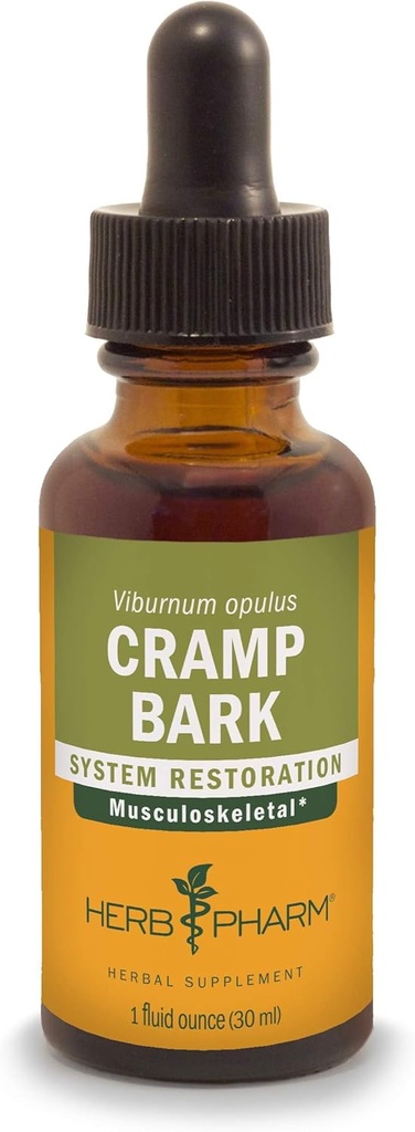 Herb Pharm Cramp Bark Extract for Musculoskeletal サポート - 1 Ounce (DCRAMP01)