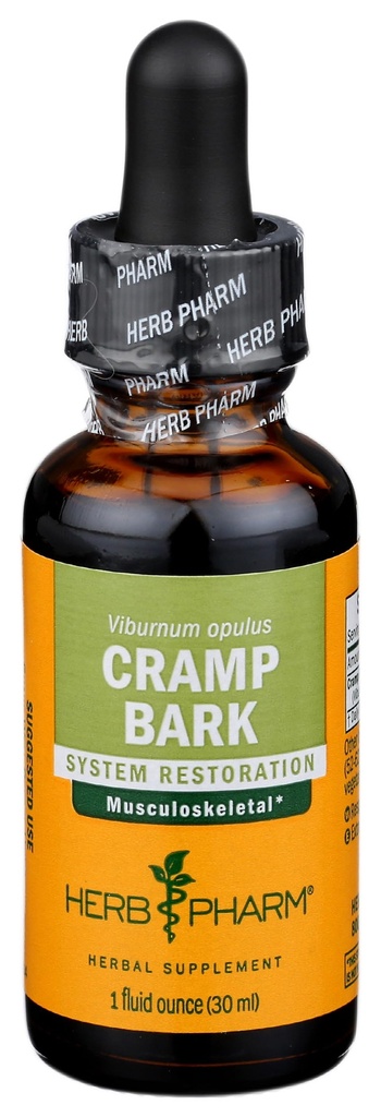Herb Pharm Cramp Bark Extract for Musculoskeletal サポート - 1 Ounce (DCRAMP01)