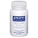 純粋なカプセル封入 7-Keto DHEA 50 mg | サーモジェネシスと健康な体組成をサポートするユニークなDHEAメタボライトサプリメント* | 120カプセル