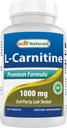 ベストナチュラルL-カルニチンFumarate 1000mg/錠 - 120カウント - 細胞エネルギーをブースト