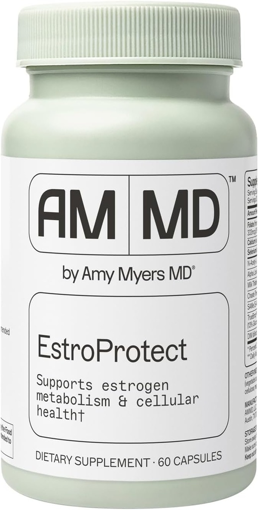 Amy Myers MD EstroProtectの補足-サポートエストロゲンのバランス及びホルモンの健康- DIM、Calcium-D-Glucarate、Broccoliの種のエキス- 60のカプセル
