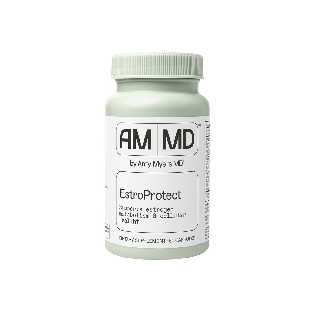 Amy Myers MD EstroProtectの補足-サポートエストロゲンのバランス及びホルモンの健康- DIM、Calcium-D-Glucarate、Broccoliの種のエキス- 60のカプセル