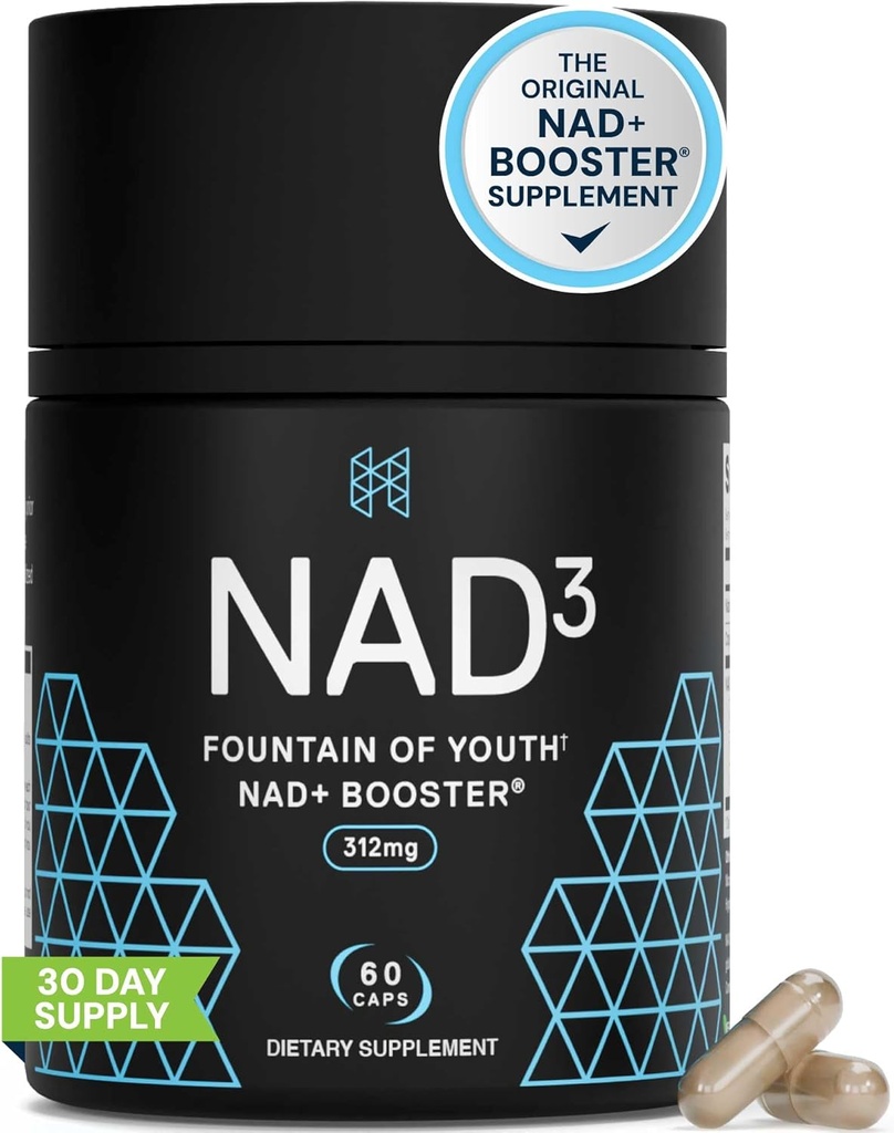 HPN NAD3 臨床 NAD+ ブースター、細胞の健康及び自然なエネルギー-健康な老化のための NAD の補足、メタボリック サポート、NRF2 及び長寿、ニコチンアミドの肋骨及び NMN の代わり、60ct、30 日の供給