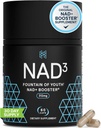 HPN NAD3 臨床 NAD+ ブースター、細胞の健康及び自然なエネルギー-健康な老化のための NAD の補足、メタボリック サポート、NRF2 及び長寿、ニコチンアミドの肋骨及び NMN の代わり、60ct、30 日の供給