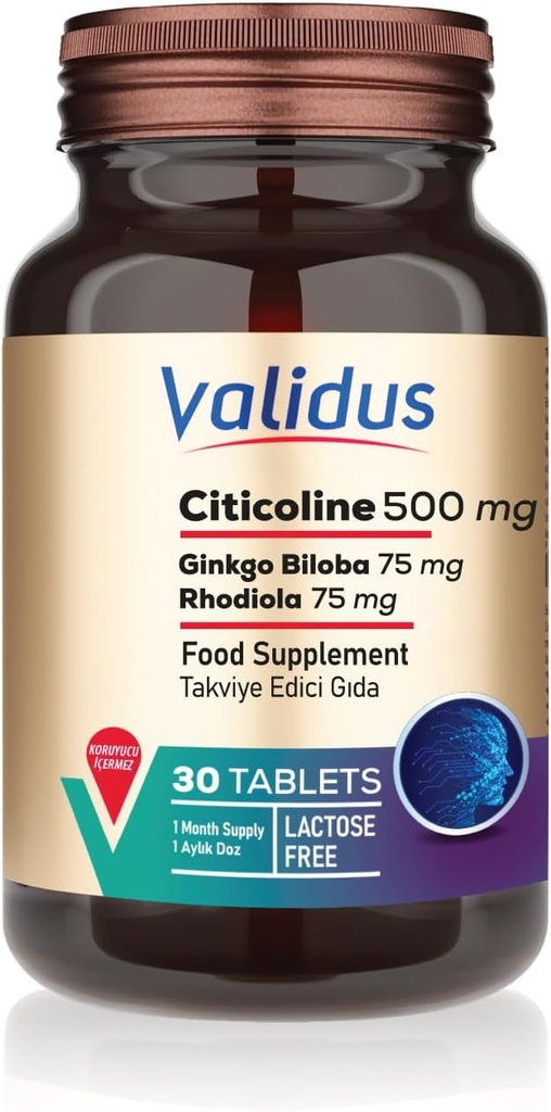 VALIDUSシチコリン500 mg 30錠