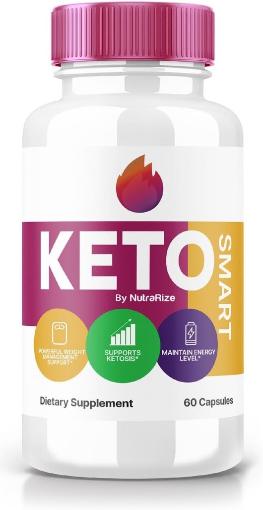 Ketoスマートカプセル - 高度な減量のためのKetoスマート栄養補助食品、ベリー脂肪、KetoSmartパスタレビューをターゲティングするための最大強度オールナチュラルピル(60カプセル)