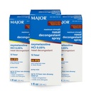 MAJORの最高の強さの鼻のDecongestantのスプレー、Oxymetazoline HCl 0.05%ポンプ 霧、非眠気の鼻のスプレー、鼻の混雑、風邪およびアレルギー1 Fl. Oz. (3パック)
