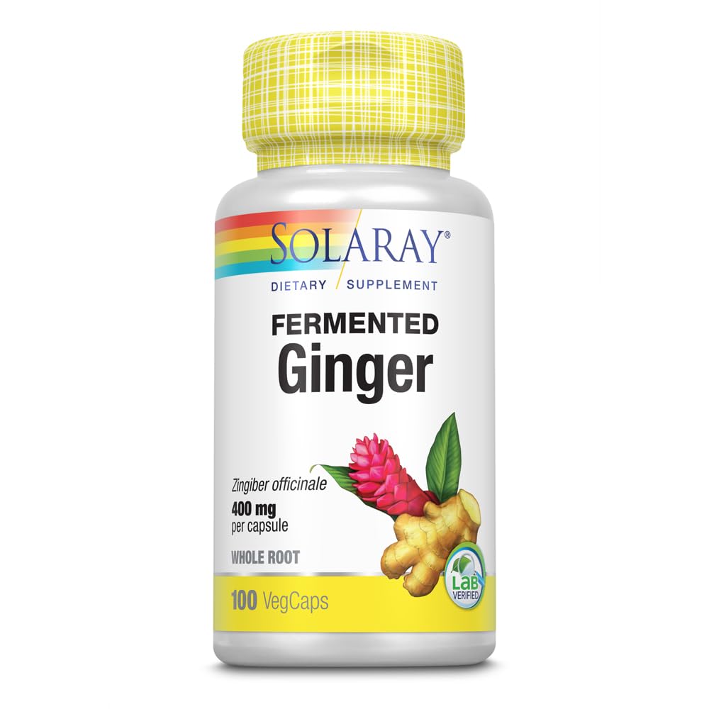 ソレイ発酵ジンジャーロート400mg | 100 VegCaps