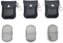 VOFOON 3のパックの小さい丸薬のオルガナイザー、財布、Keychainの丸薬のホールダー、ポケット丸薬の容器のための旅行丸薬箱、毎日携帯用薬のビタミン箱、2回