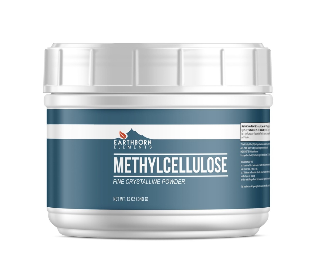 Earthbornの要素のMethylcellulose (12のoz)、乳化剤か添加物、食品等級無し
