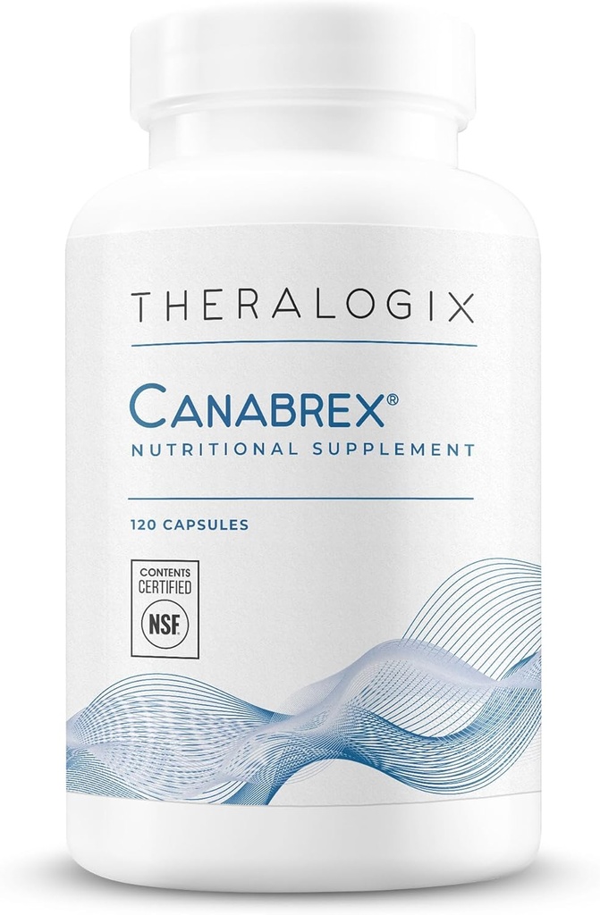 Theralogix Canabrex Palmitoylethanolamide (Pea) Supplement - 60-Day Supply - Joint Health Supplement for Women & Men - Sleep & Immune Support Supplement - NSF Certified - 120 Capsules