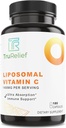 Liposomal VIT C - 免疫 サポート w/Ultra 吸収。 びんごとの180の帽子。 有効な1400mg liposomal VIT Cの線量。