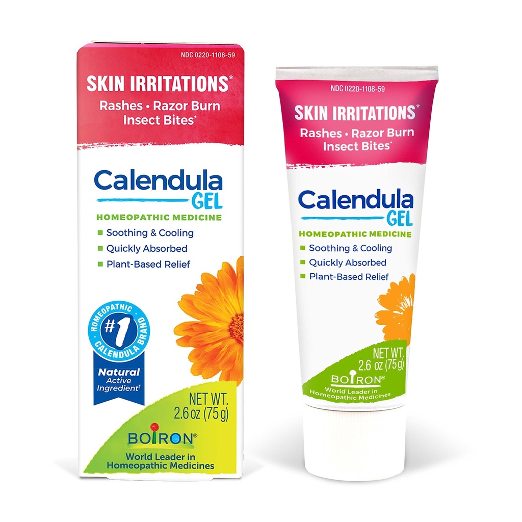 発疹、皮膚の照射、かみそりの焼跡、または昆虫の咬傷からのブイロンのCalendulaのゲルの救助-非Greasyおよび芳香なし- 2.6oz